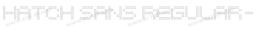 Hatch Sans Regular字体转换